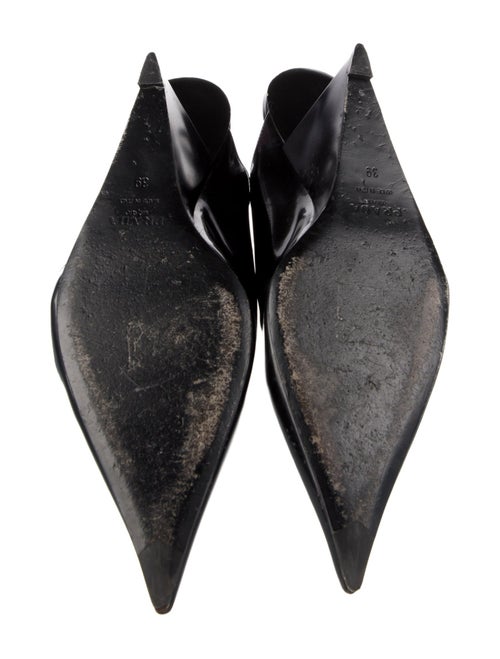 Prada Patent Leather Slingback Pumps