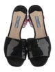 Prada Patent Leather Slides