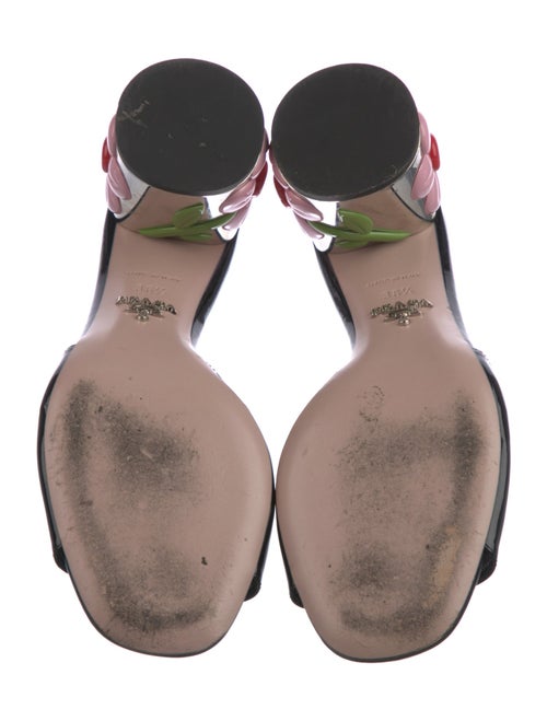 Prada Patent Leather Slides