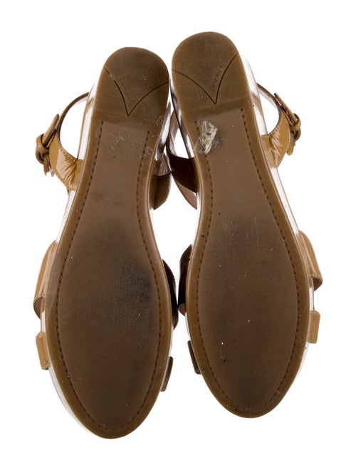 Prada Sport Patent Leather Sandals