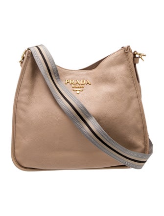 Prada Vitello Daino Leather Messenger Bag