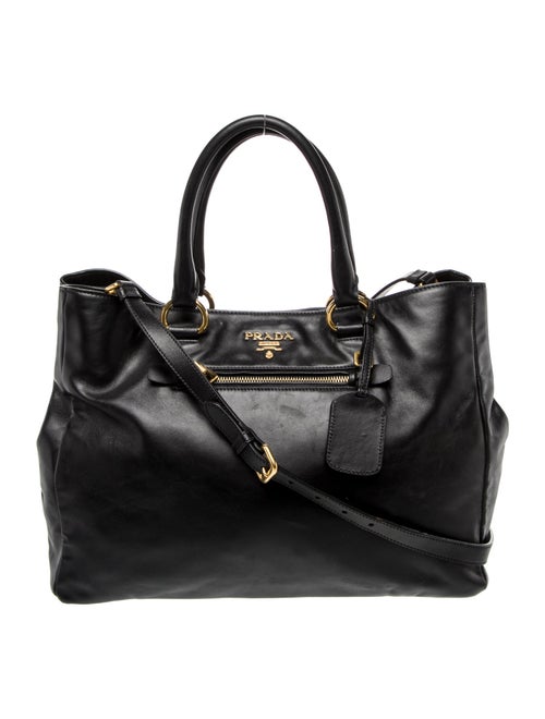 Prada Soft Calf Leather Shoulder Bag