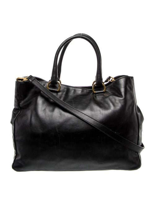 Prada Soft Calf Leather Shoulder Bag