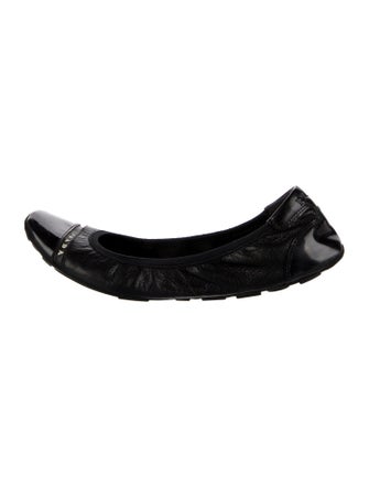 Prada Leather Ballet Flats
