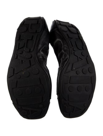 Prada Leather Ballet Flats