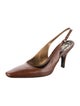 Prada Leather Slingback Pumps