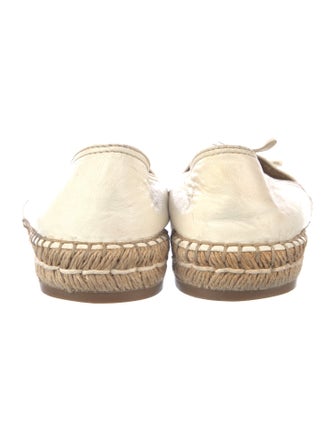 Prada Leather Espadrilles