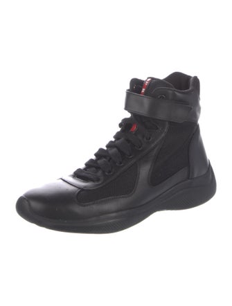 Prada Sport Leather Sneakers