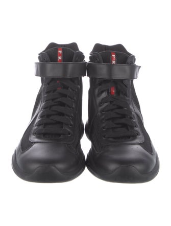 Prada Sport Leather Sneakers