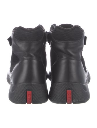 Prada Sport Leather Sneakers