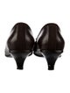 Prada Leather Bow Accents Pumps