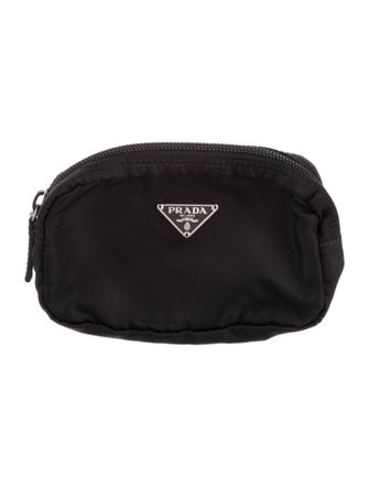 Prada Mini Tessuto Zip Pouch