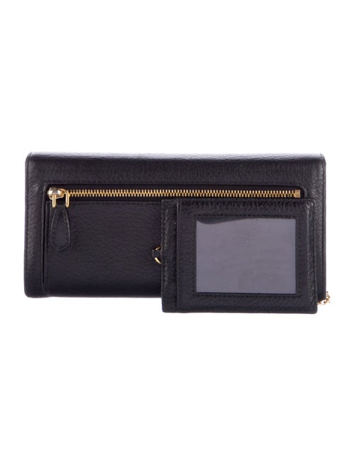 Prada Vitello Daino Leather Continental Wallet