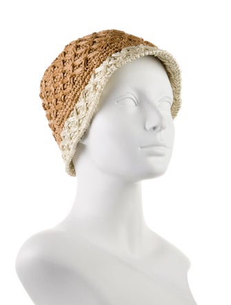 Prada Weaved Bucket Hat
