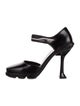 Prada Leather D'Orsay Pumps