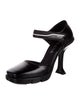 Prada Leather D'Orsay Pumps