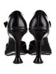 Prada Leather D'Orsay Pumps