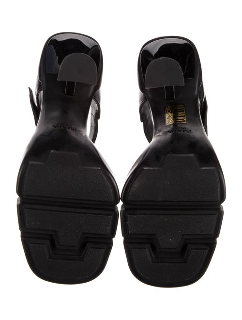 Prada Leather D'Orsay Pumps