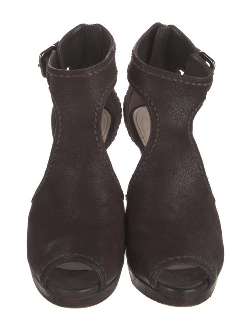 Prada Leather T-Strap Pumps