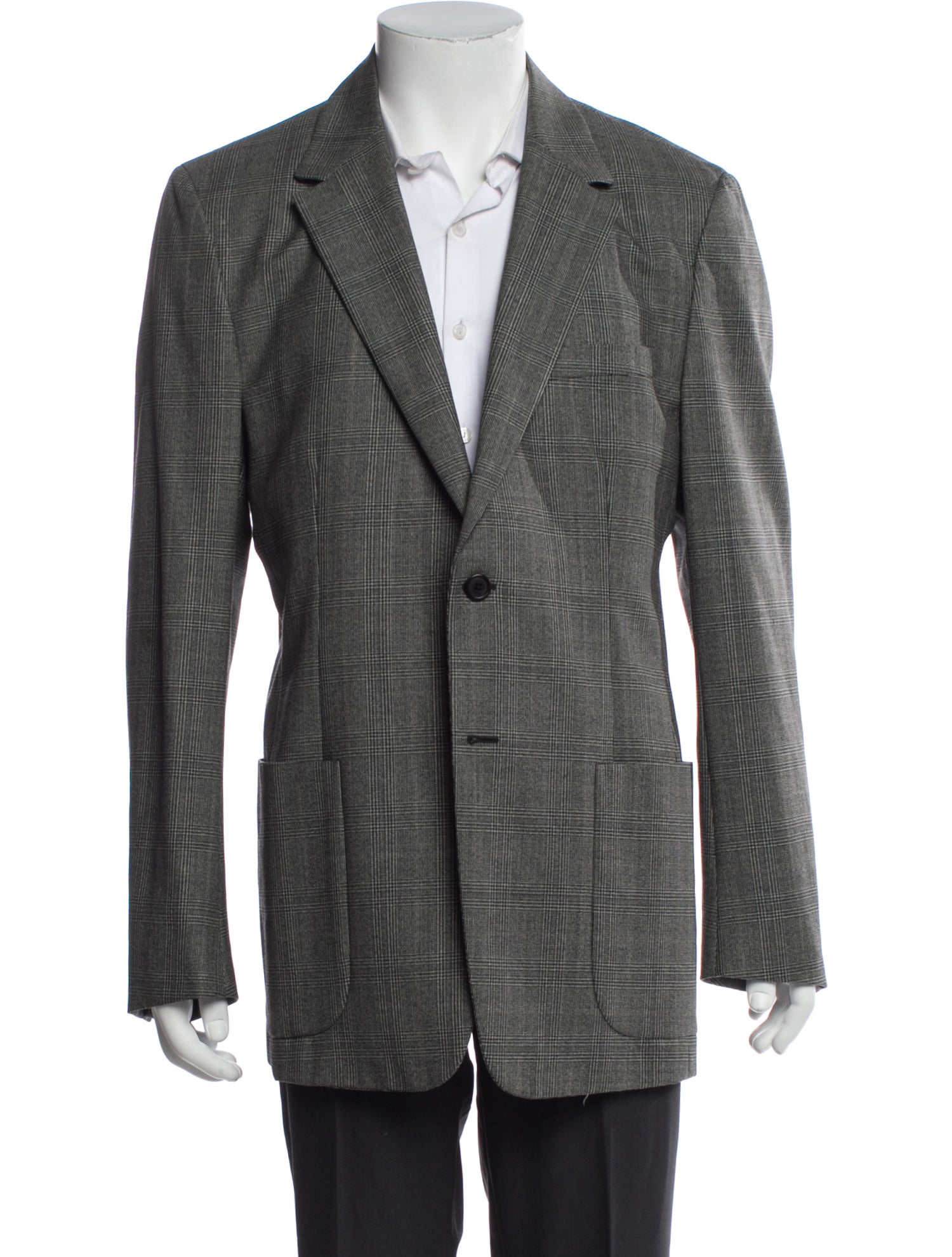 Prada Vintage Virgin Wool Blazer