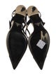 Prada Patent Leather Animal Print Slingback Pumps