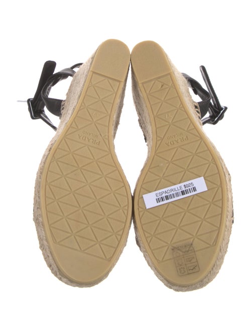 Prada Leather Espadrilles