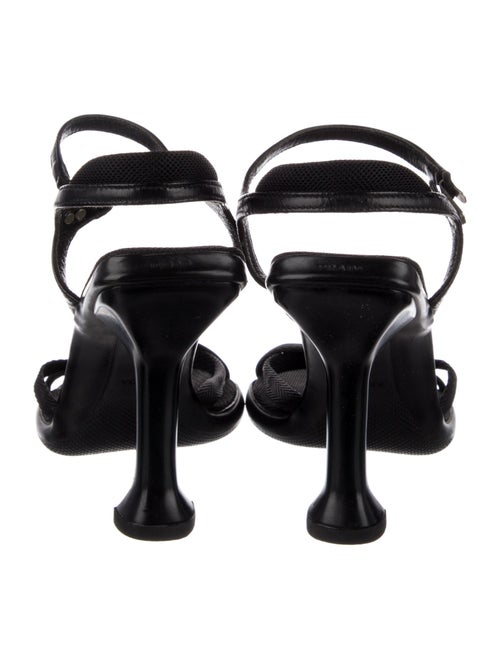 Prada Leather Slingback Sandals