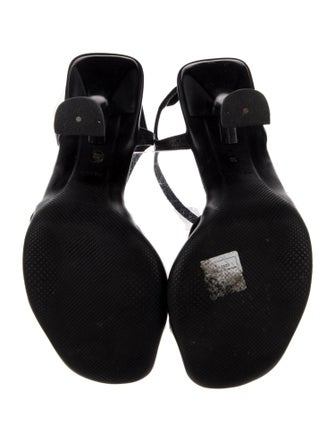 Prada Leather Slingback Sandals