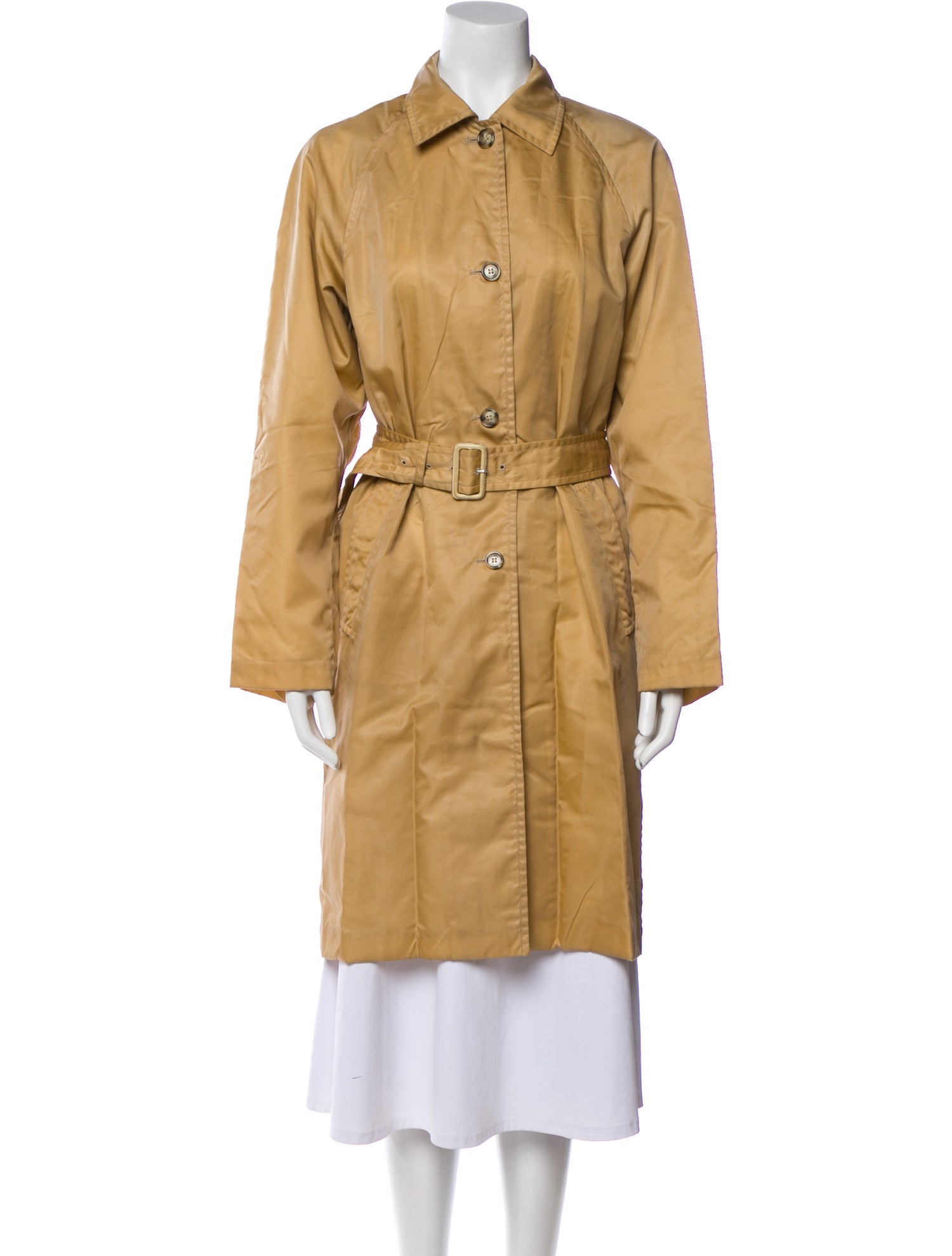 Prada Vintage Late 1990's - Early 2000's Trench Coat