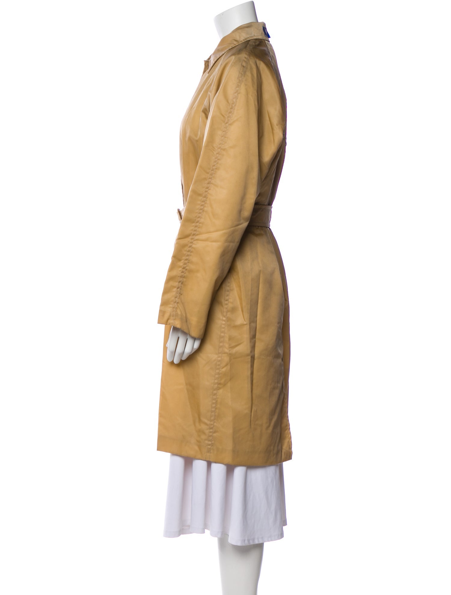 Prada Vintage Late 1990's - Early 2000's Trench Coat