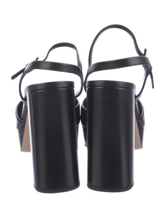 Prada Leather Slingback Pumps