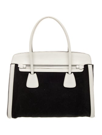 Prada Saffiano Lux Leather Top Handle Bag