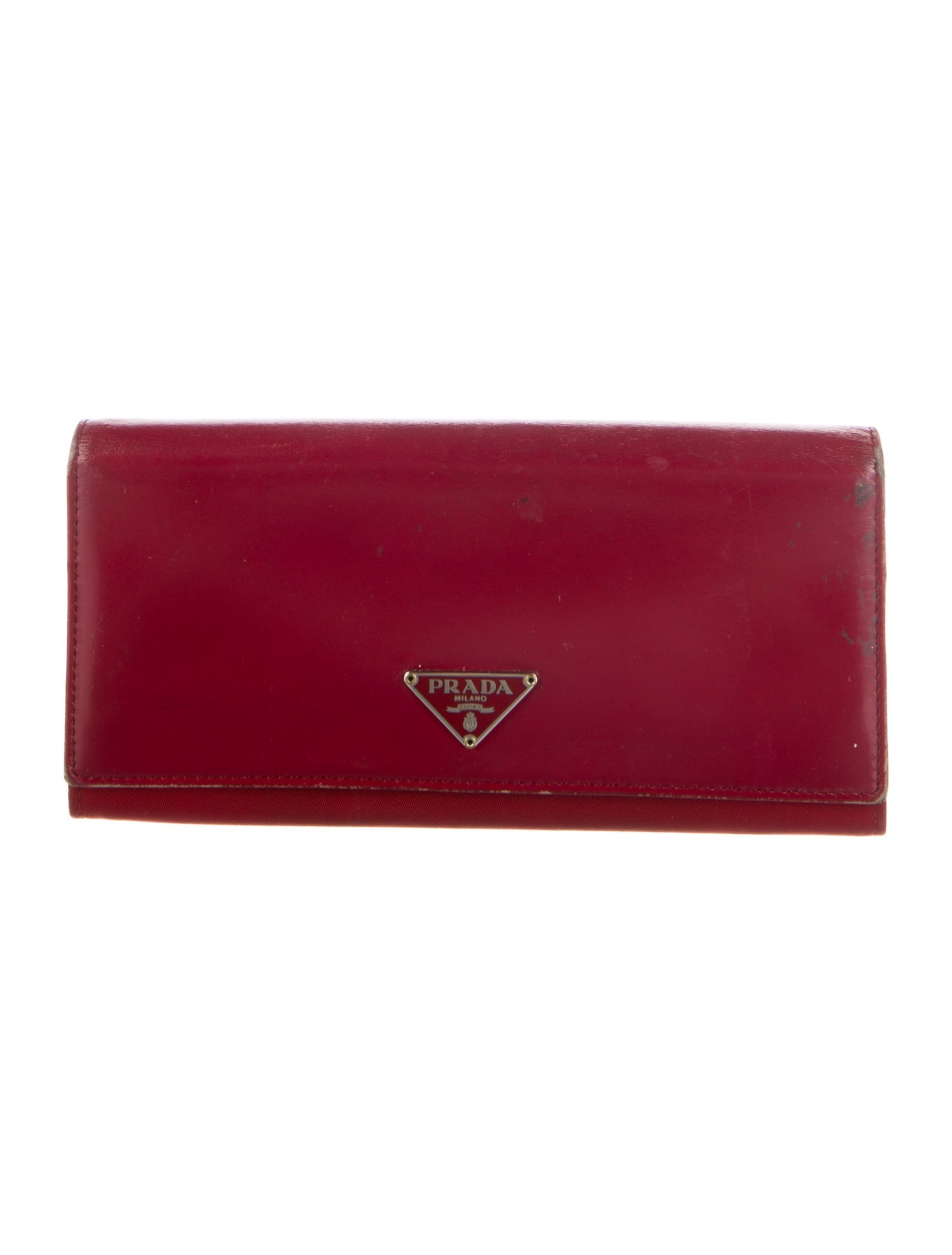 Prada Saffiano Lux Leather Continental Wallet