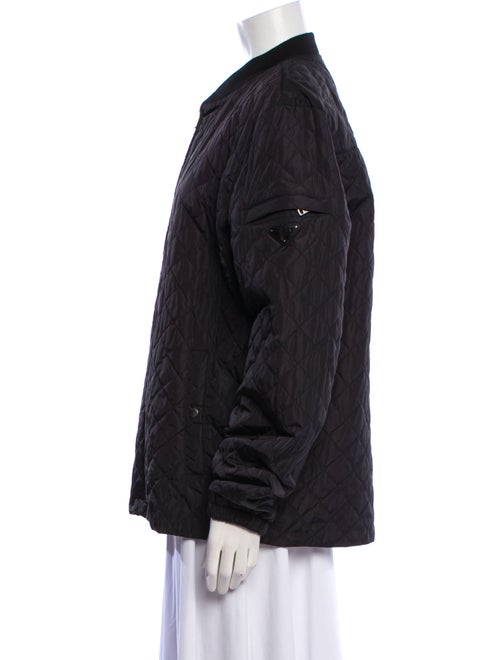 Prada 2014 Enameled Metal Triangle Jacket