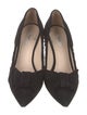Prada Suede Bow Accents Pumps