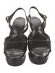 Prada Patent Leather Slingback Sandals