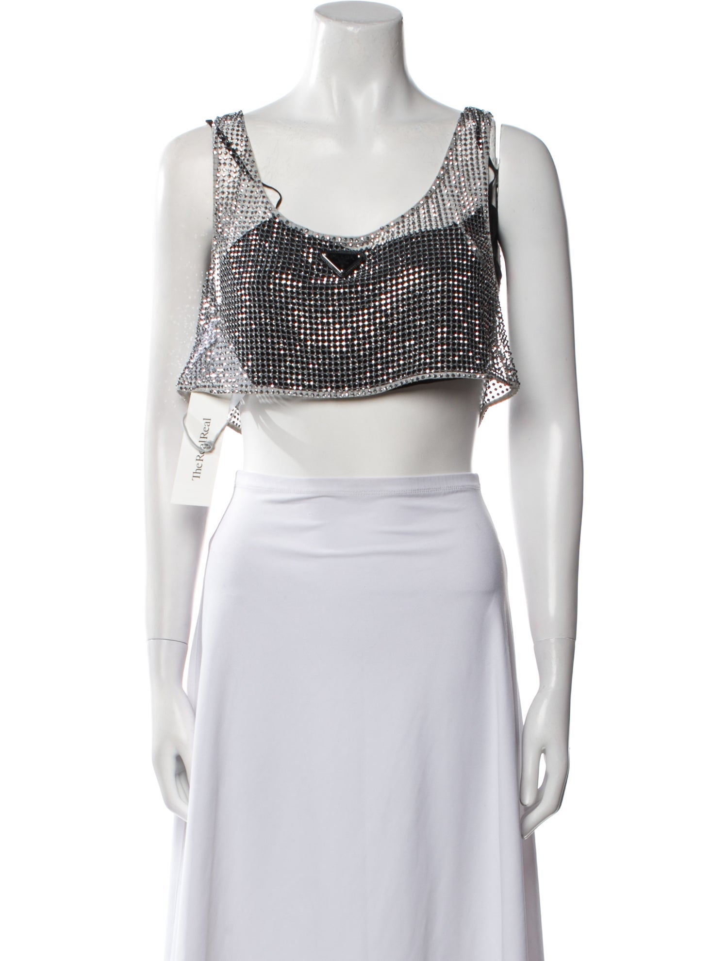 Prada 2021 Holiday Crop Top