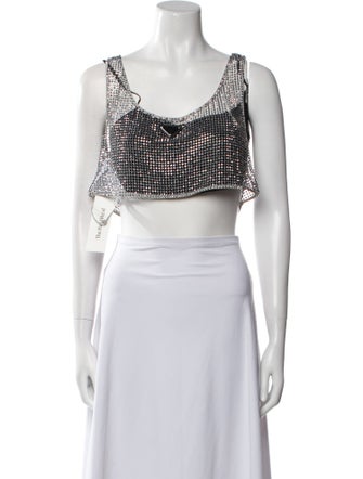 Prada 2021 Holiday Crop Top