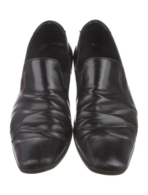 Prada Leather Dress Loafers