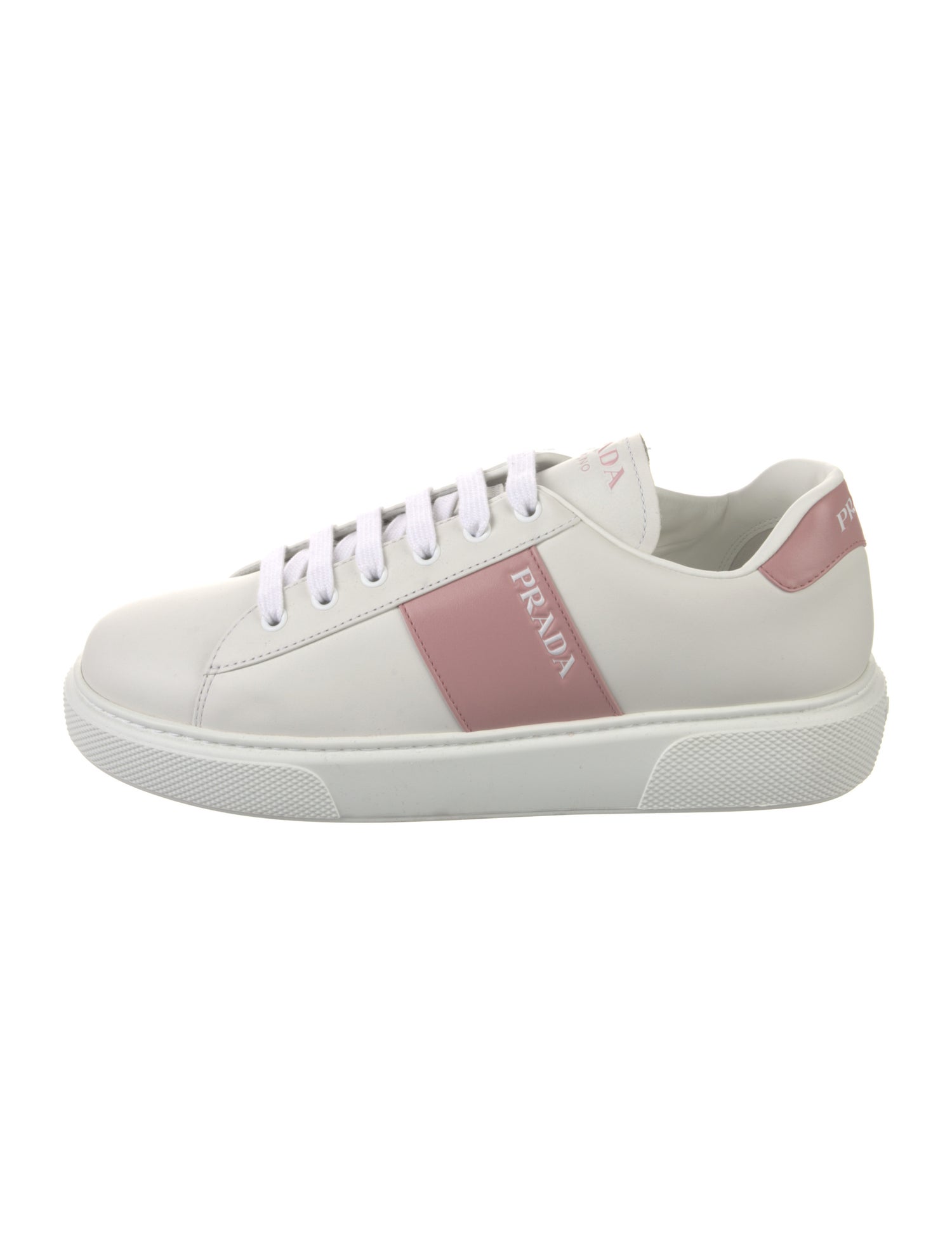 Prada Leather Sneakers w/ Tags