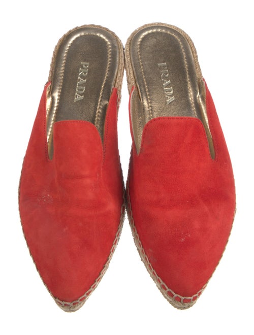 Prada Suede Braided Accents Espadrilles