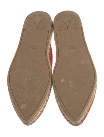 Prada Suede Braided Accents Espadrilles