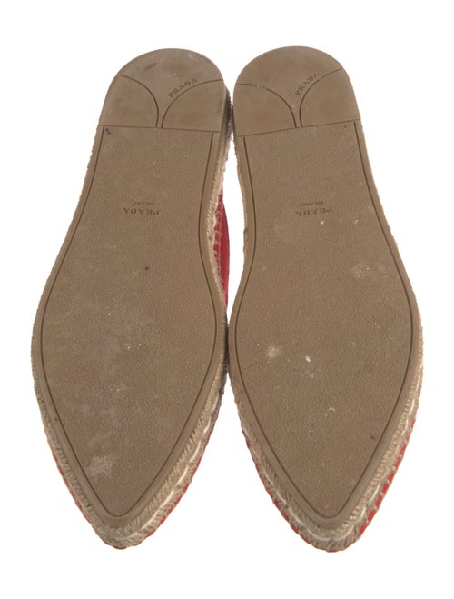 Prada Suede Braided Accents Espadrilles