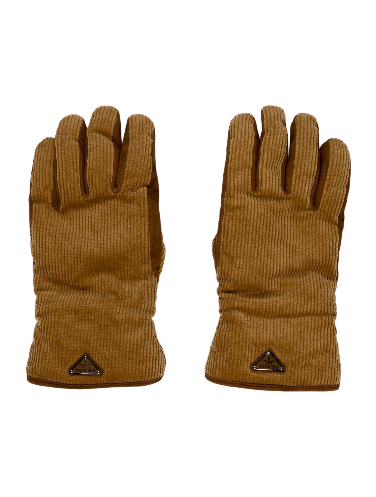 Prada Corduroy Gloves