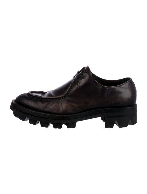 Prada Leather Derby Shoes