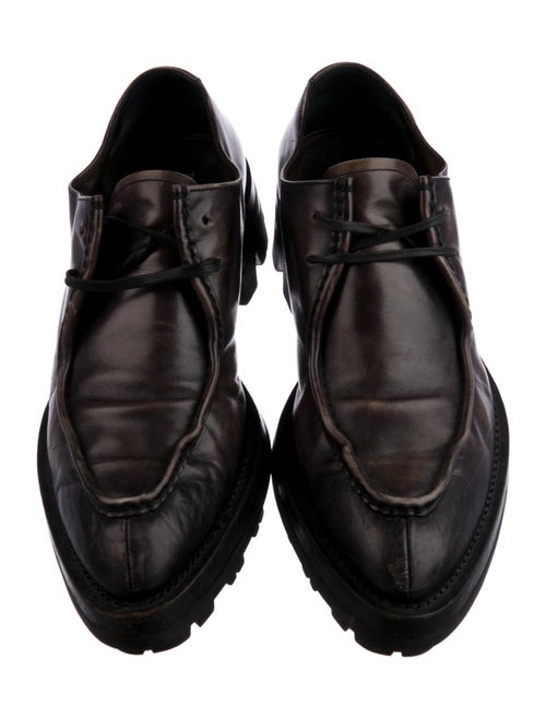 Prada Leather Derby Shoes