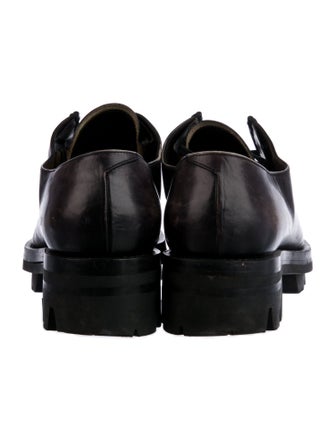 Prada Leather Derby Shoes