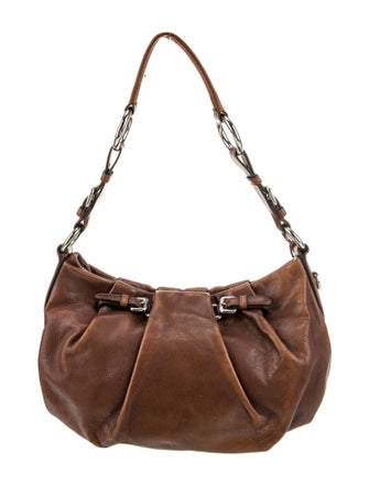 Prada Soft Calf Leather Bucket Bag