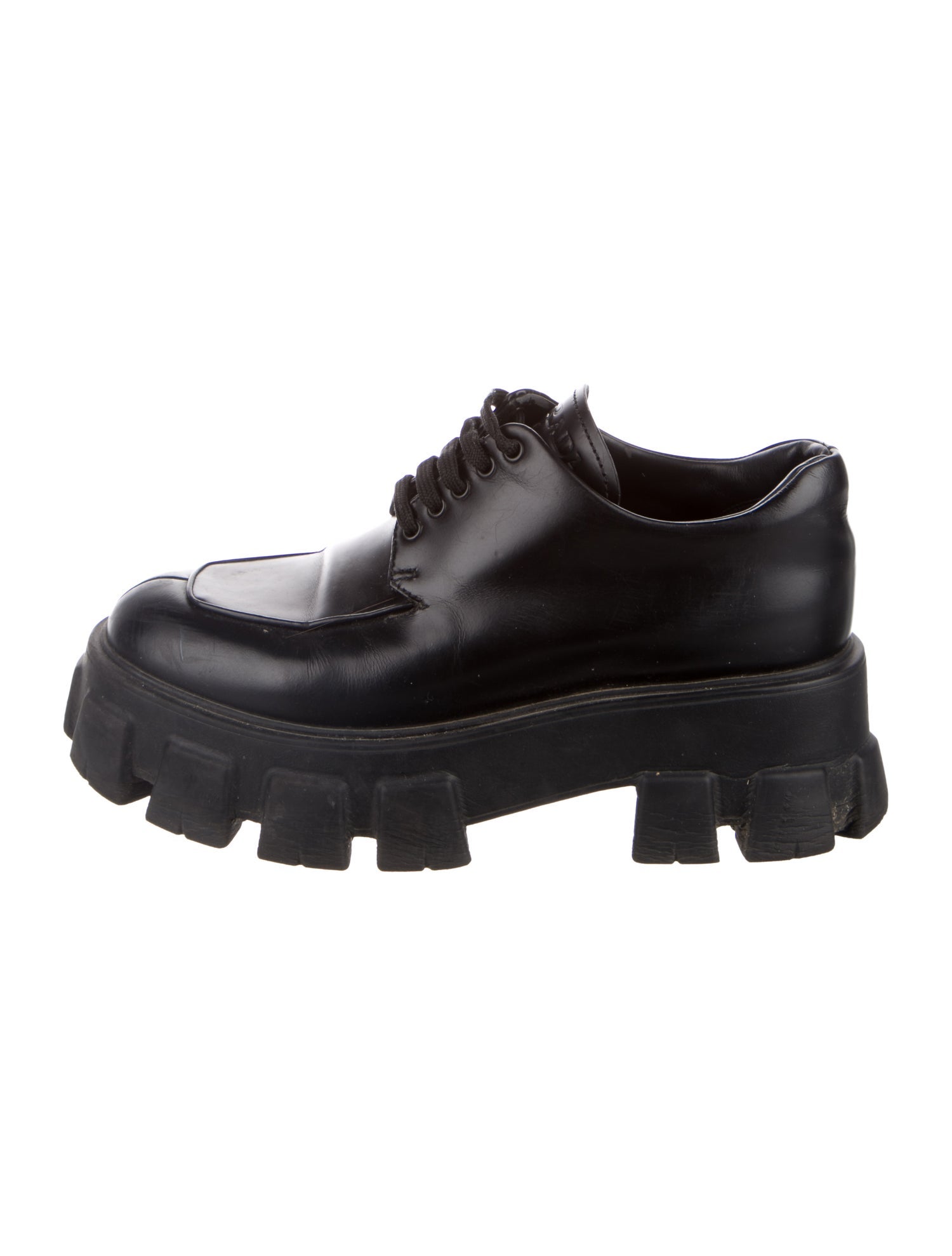 Prada Leather Oxfords