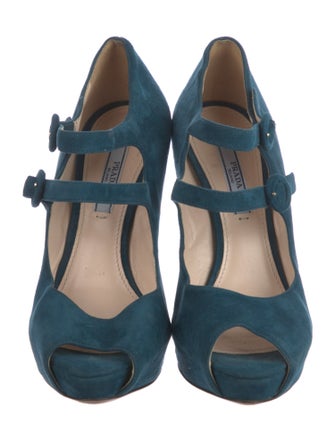 Prada Suede Pumps